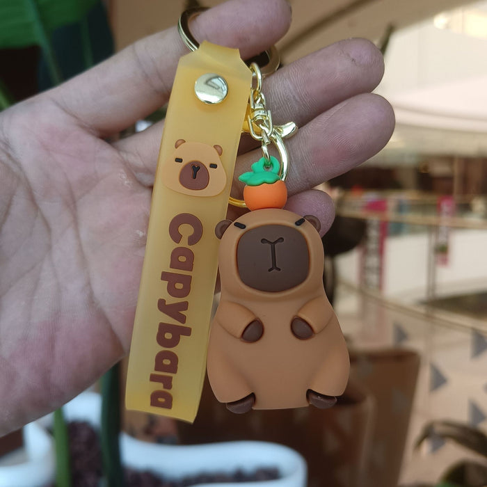 Wholesale PVC Cartoon Doll Keychain JDC-KC-KuangK016