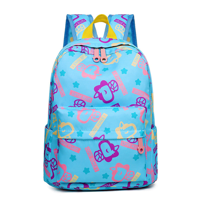 Wholesale Oxford Cloth Cartoon Print Children's Schoolbag JDC-BP-YuanDuo062