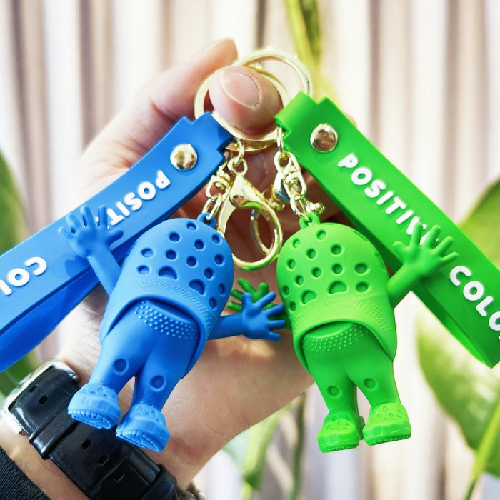 Wholesale PVC Cartoon Doll Keychain JDC-KC-WuYi197