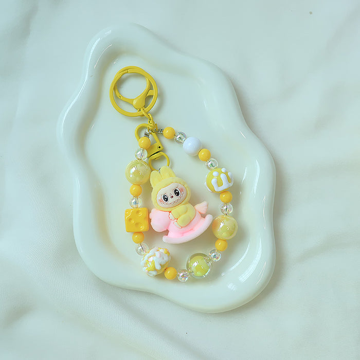 Wholesale Internet Celebrant Cross-border Trojan  Keychain Doll Pendant Cute Three-dimensional Cute Grain Tide Play Blind Box Bag Hanging Ornaments