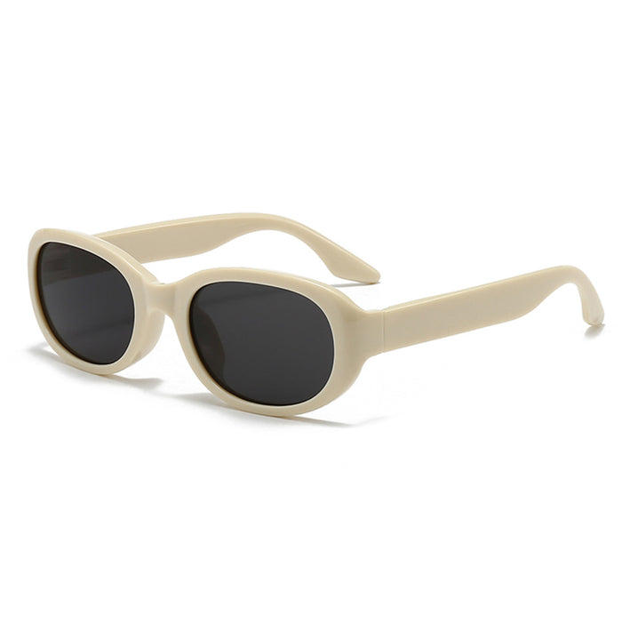 Wholesale Retro American small frame oval sunglasses, new high-end UV resistant sunglasses
