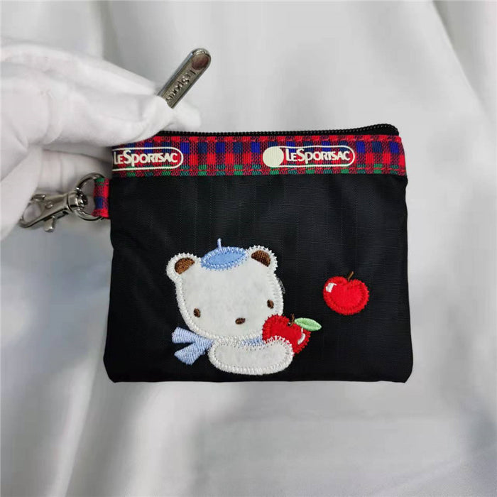 Wholesale Nylon Cartoon Printed Waterproof Pendant Bag, Change Coin Bag JDC-WT-LaN002