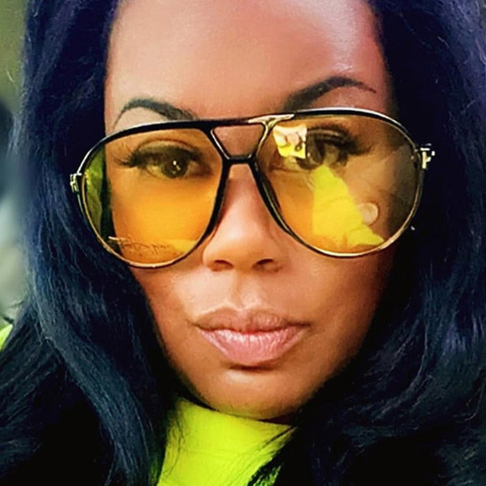 Wholesale Large frame retro sunglasses pilot sunglasses sunglasses sunglasses