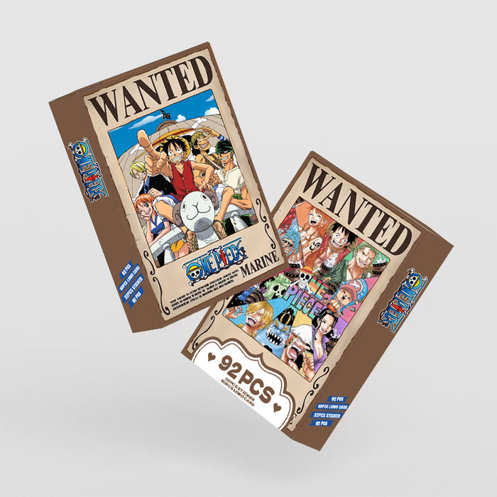 Wholesale 92pcs LOMO Cartoon Order Double sided HD Color Printing Photo Card Collection Card Stickers