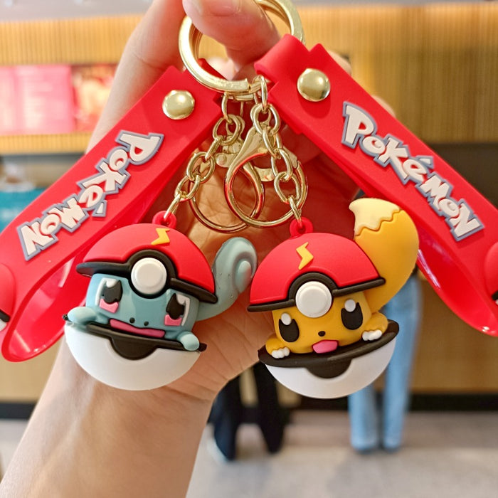 Wholesale Cartoon Keychain with PVC Car Key Accessory for Boutique Resale