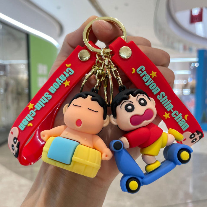 Wholesale Keychain Cartoon Doll Car Keychain Cute Couple Bag Pendant Pendant Small Gift