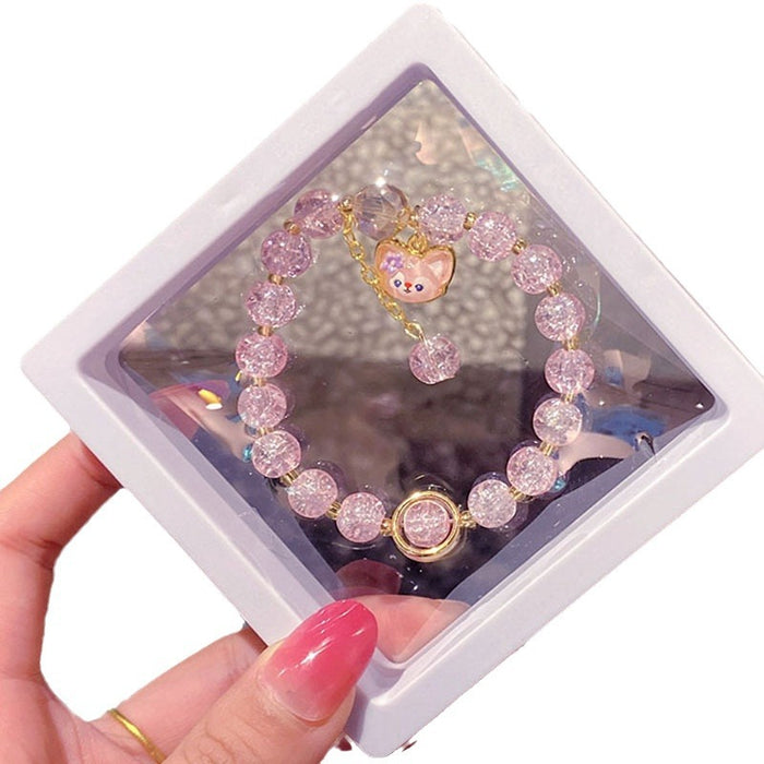 Wholesale Boxed Glass Bracelets for Stalls,  Children' s Bracelets