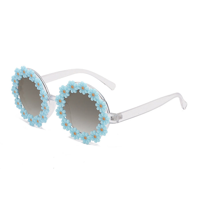 Wholesale Adult Daisy Sunglasses Cute Flower Sunglasses Sunflower Parent Child Sunglasses