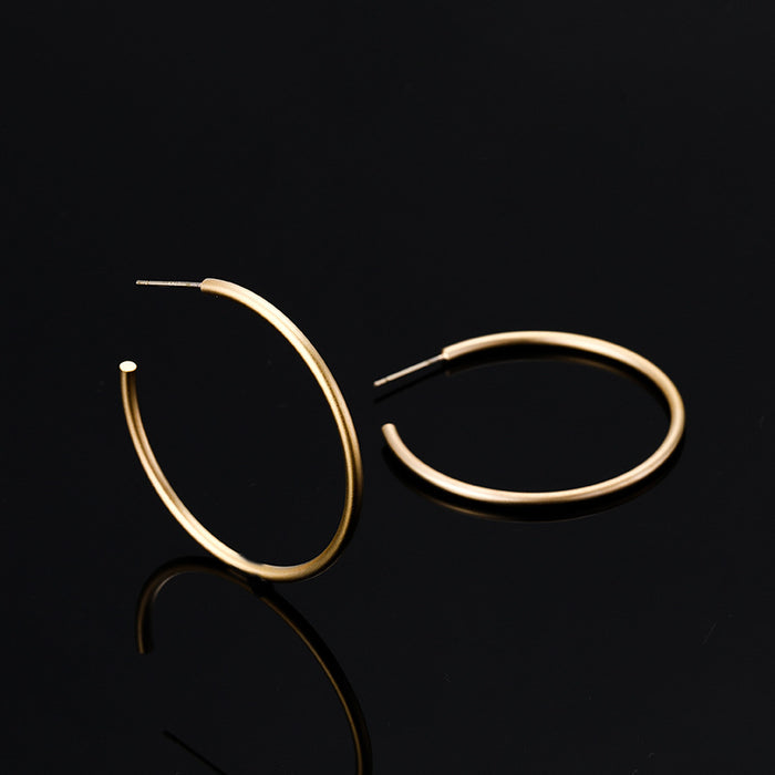 Wholesale Ear Clip No Ear Holes Hong Kong Wind Ring Ear Stud Earrings