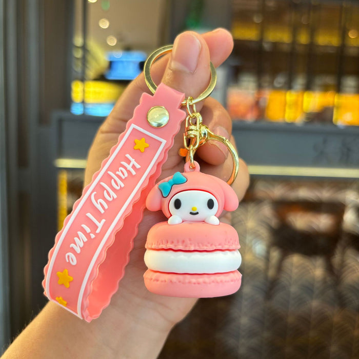 Wholesale Cartoon Silicone Anime Keychain JDC-KC-PengYu044