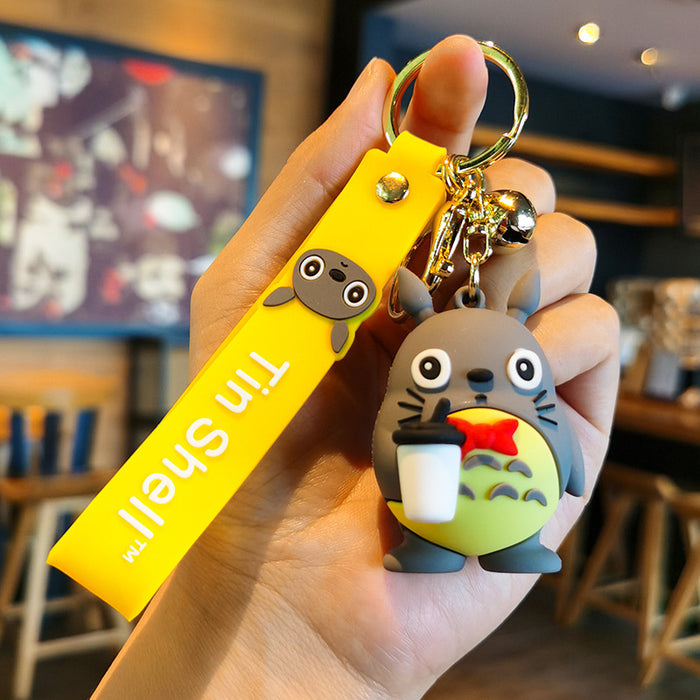 Wholesale Cartoon Doll 3D Rubber Keychain JDC-KC-Tingm074