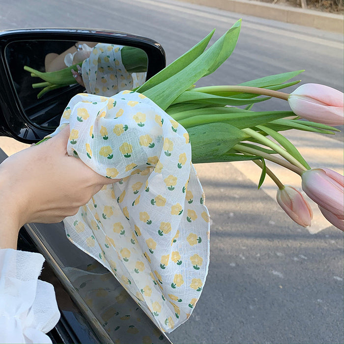 Wholesale Ethnic Style Floral Simple Wide-edge Fabric Embroidery Flower Headband JDC-HD-Suim020