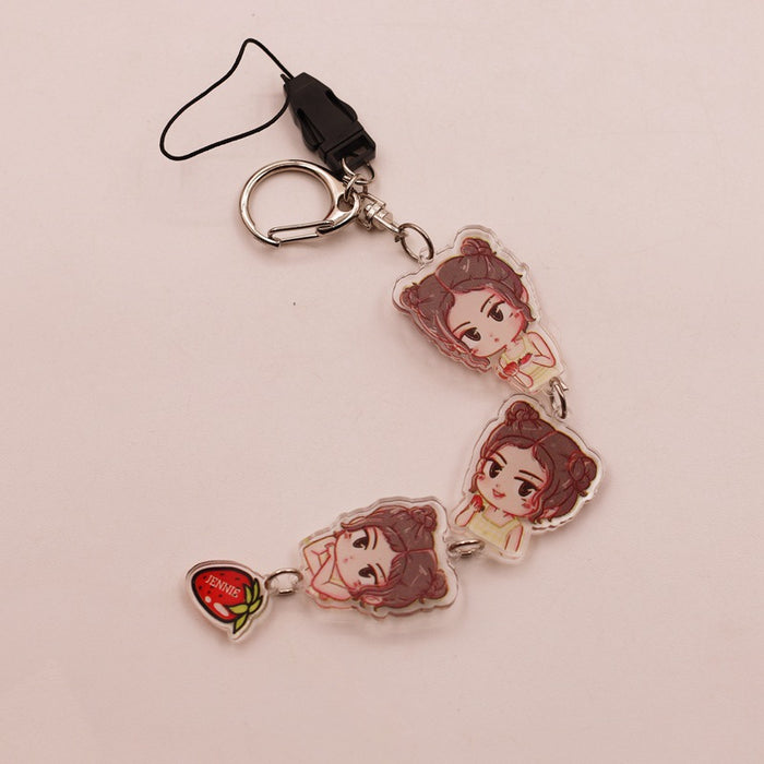 Wholesale Acrylic Keychain Hanging String JDC-KC-HanTian028