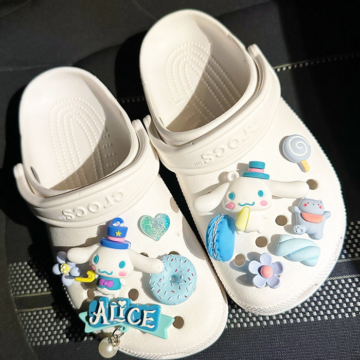 Wholesale Cartoon Three-dimensional Plastic Shoe Buckle JDC-SC-MoNiao003