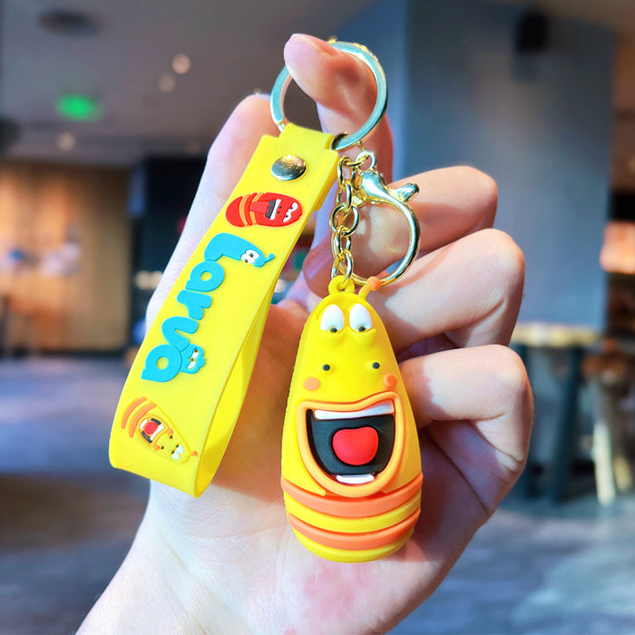 Wholesale Cute and funny keychain, student backpack pendant, cartoon doll keychain