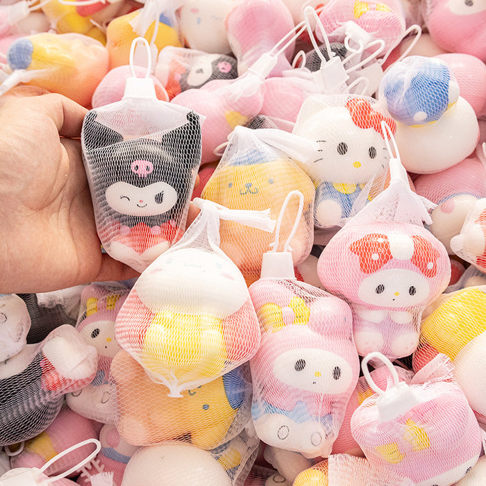 Wholesale 7pcs/set Decompression Internet celebrity hot-selling decompression children' s toy slow rebound pinch