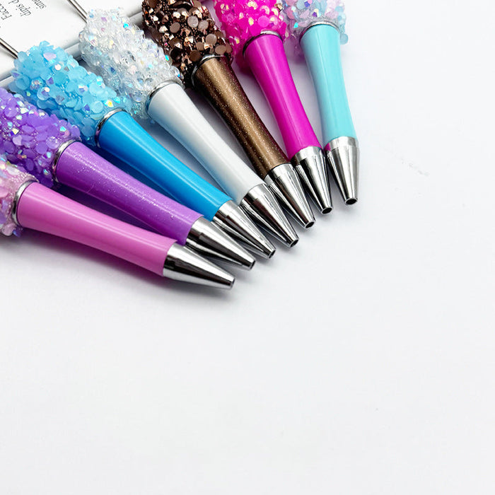 Wholesale Beadable Pens Resin Diamond Sequin DIY Pen JDC-PN-ZiCheng001