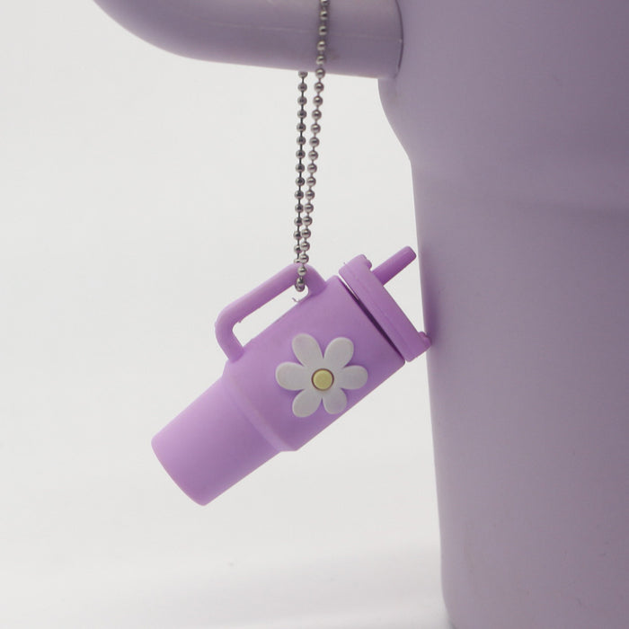 Wholesale Keychain Pendant Ice Bully Cup Key Chain Water Cup Decoration Accessories