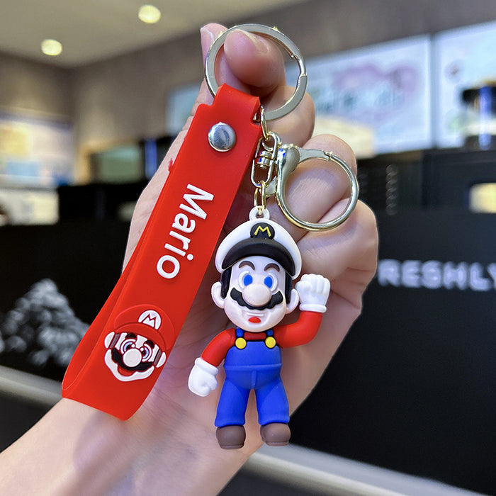 Wholesale Silicone Cute Cartoon Keychain JDC-KC-ZiX021