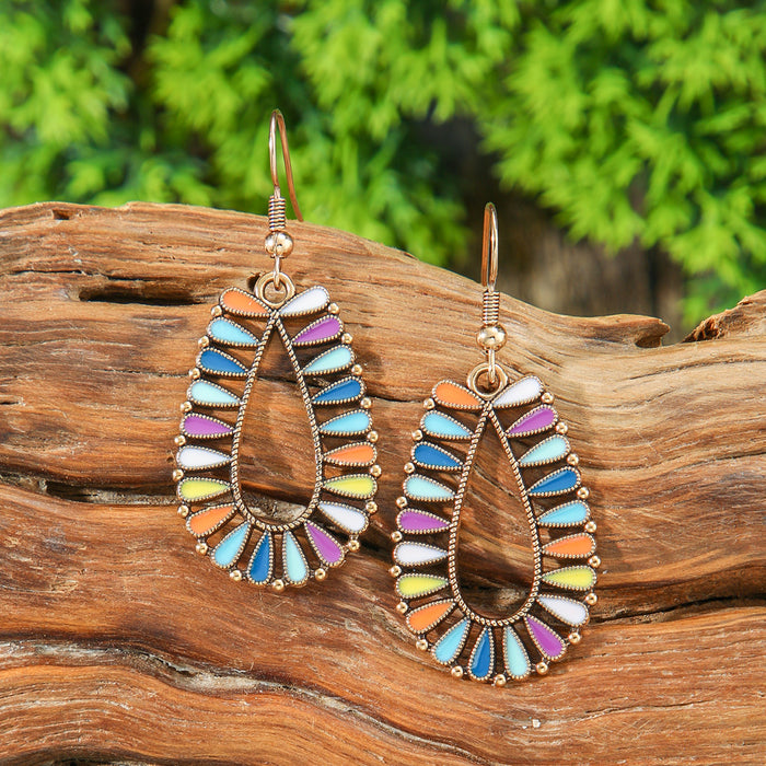 Wholesale Bohemian Tassel Earrings Vintage Style Fashion Accessory Gift MOQ≥2