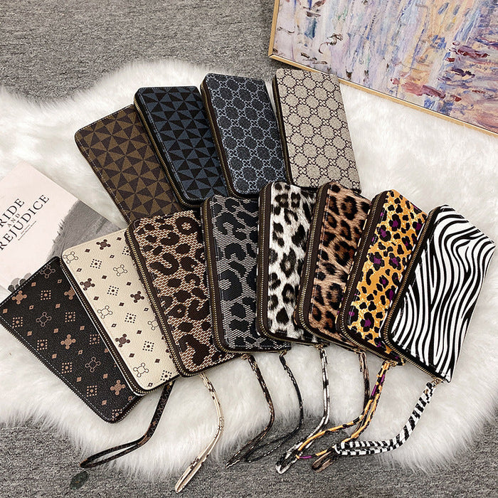 Wholesale Long Pattern Large Capacity Wallets JDC-WT-DieWu001