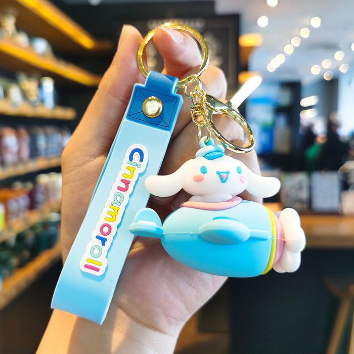 Wholesale Cartoon Doll Silicone Keychain JDC-KC-Tingm213