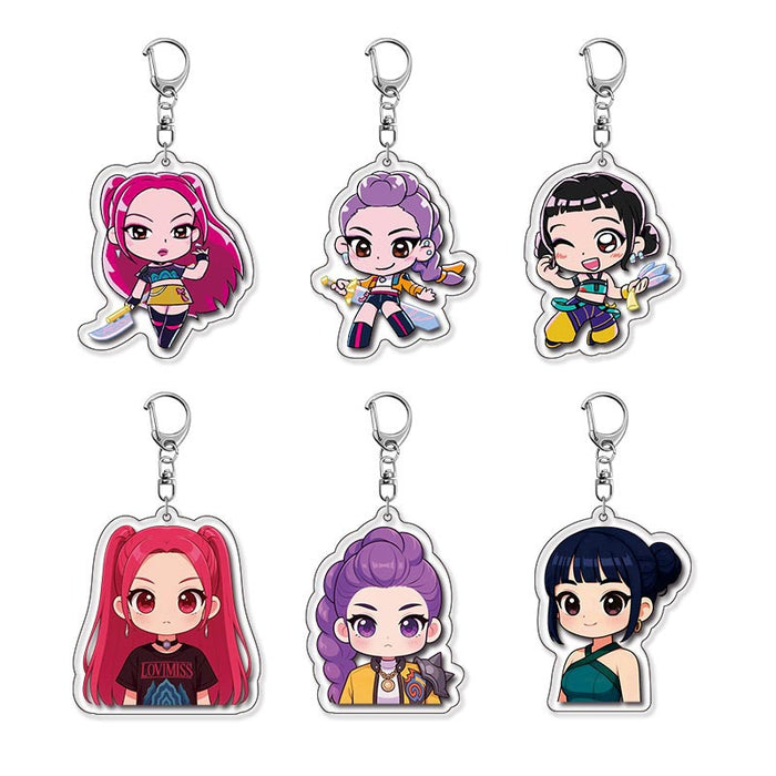 Wholesale Anime Acrylic Keychain 2D Peripheral Backpack Pendant
