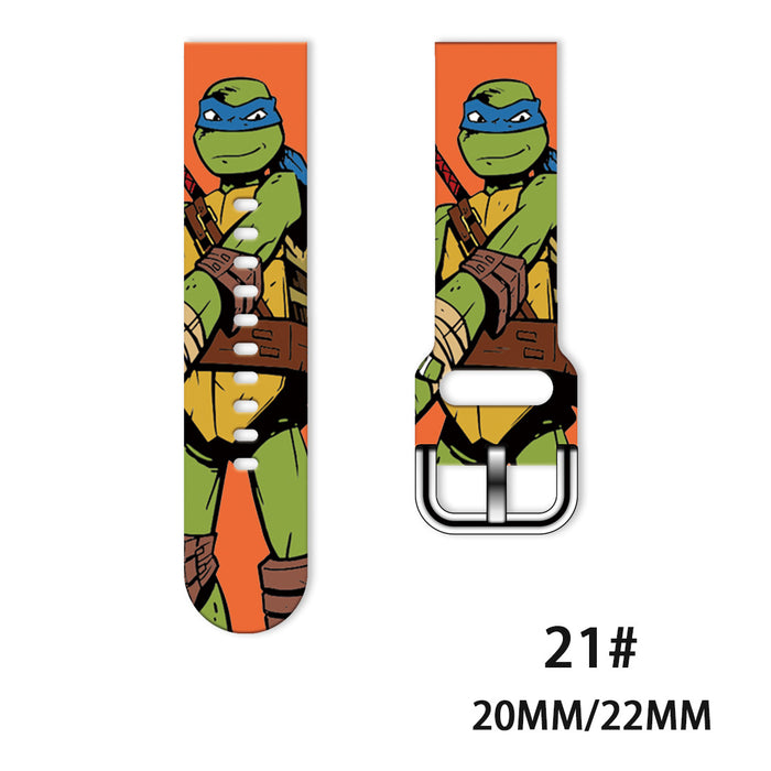 Wholesale Printed Tpu Watch Strap Wrist Strap JDC-WD-NuoQi071