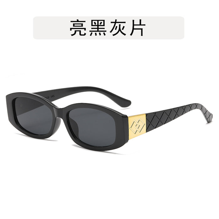 Wholesale Retro small frame sunglasses, fashionable and high-end sunglasses, sunscreen glasses