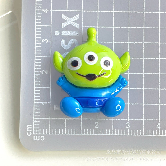 Wholesale Cartoon Toy Mobilization Resin Accessories Cream Glue Hair Accessories Headband Pendant Mobile Phone Case Beauty Decoration Material
