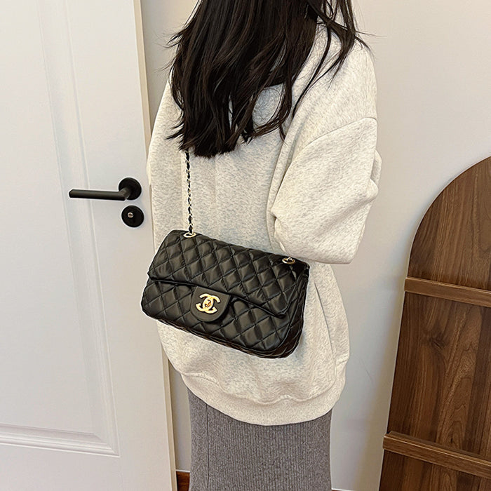 Wholesale Simple temperament shoulder bag retro casual large capacity crossbody bag