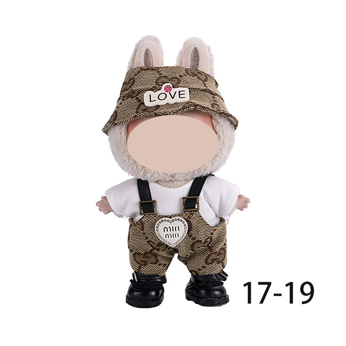 Wholesale Suitable for Cloth Clothing Pendant 8-Character Pattern Overalls Set