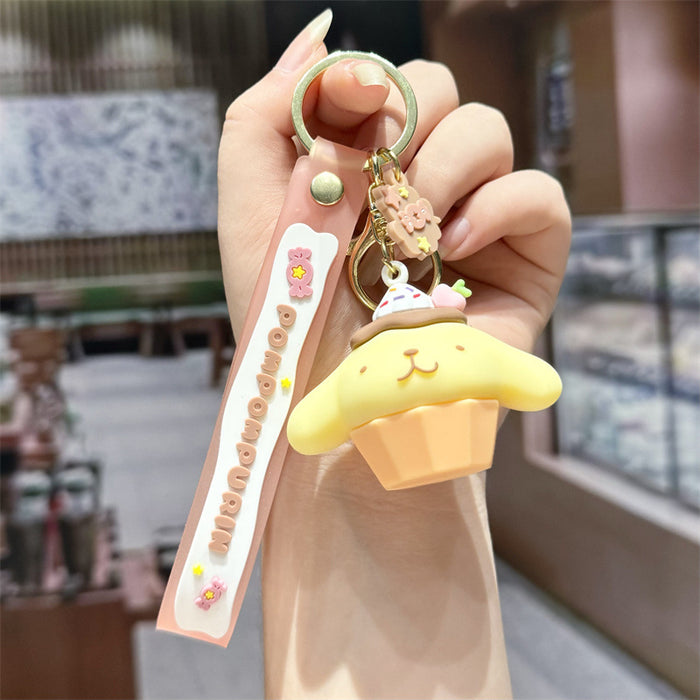 Wholesale Cartoon Silicone Doll Keychain JDC-KC-HaoXi028