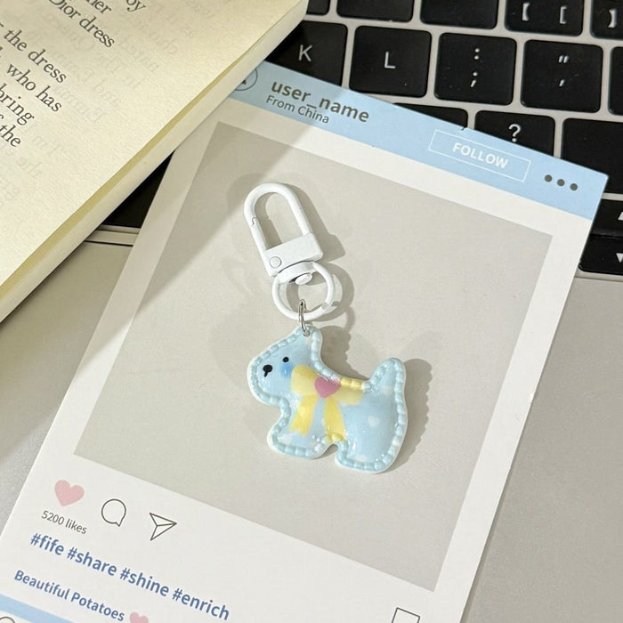 Wholesale Cartoon Rocking Horse Keychain