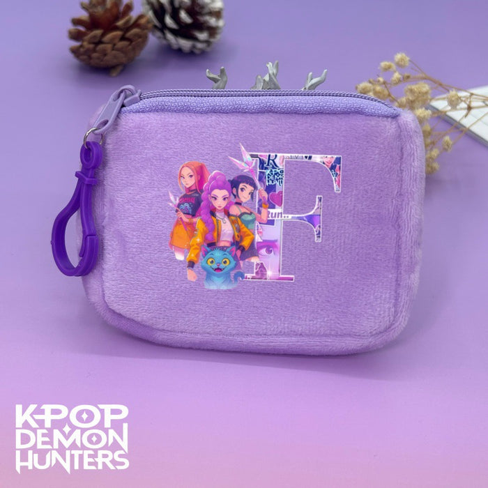Wholesale Plush Anime Coin Purse Zipper Wallet K Pop  Cute Cartoon Design Unisex Fashion Accessory