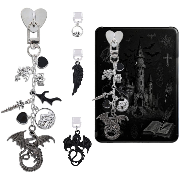 Wholesale Valentine' s Day pendant,  bow,  phone dust plug,  heart-shaped stand