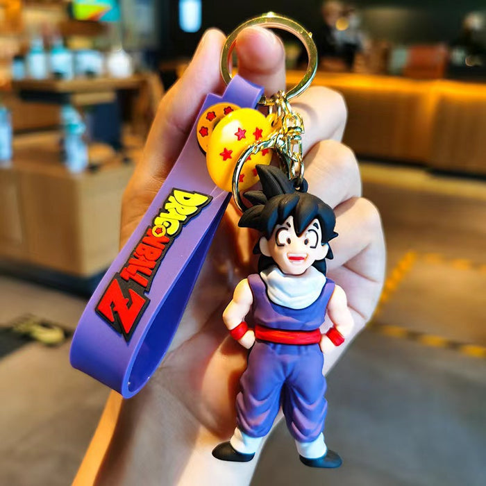 Wholesale Cartoon Doll Silicone Keychain JDC-KC-HongSheng006