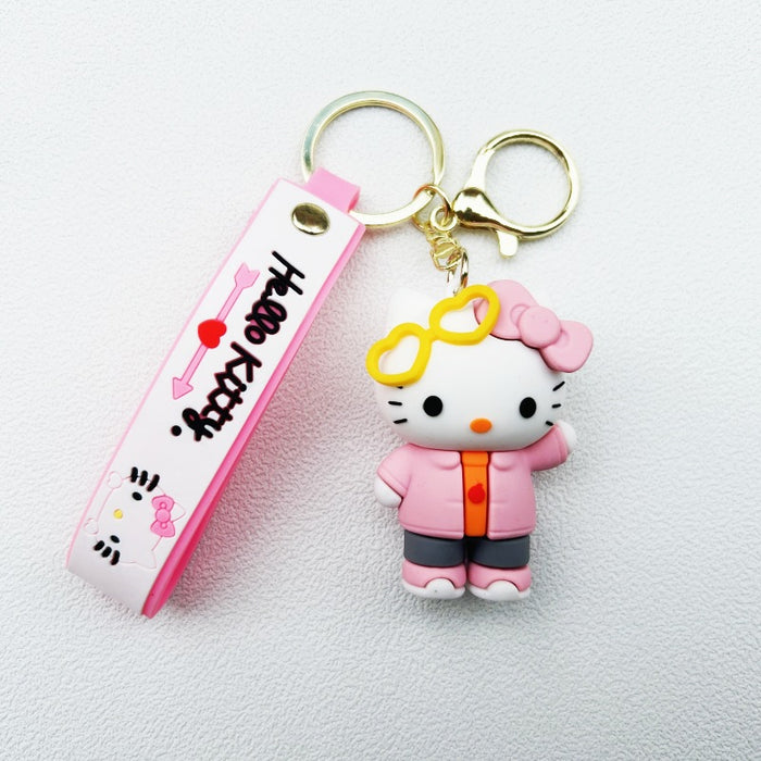 Wholesale PVC Cartoon Doll Keychain JDC-KC-WuYi116