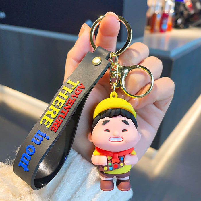 Wholesale PVC Cartoon Doll Keychain JDC-KC-LeZi031