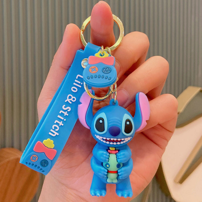 Wholesale Cartoon Doll Silicone Keychain JDC-KC-KuM016