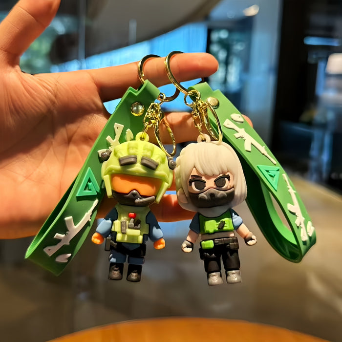 Wholesale Dragon peripheral large figurine keychain