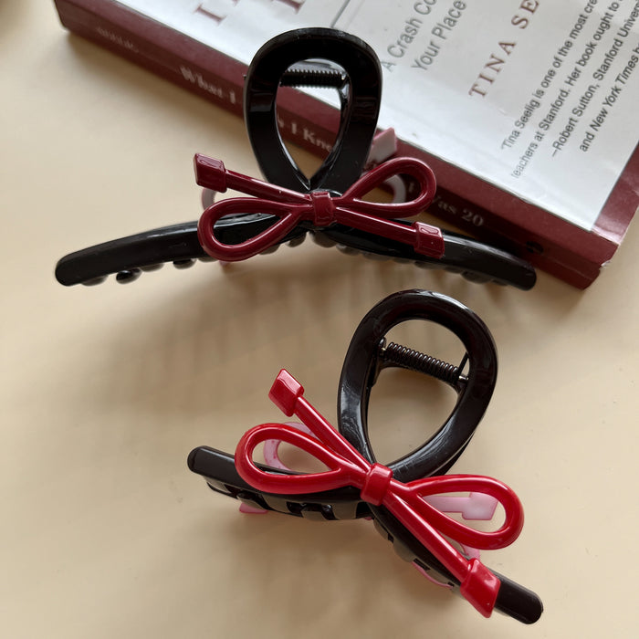 Wholesale Bow shaped back of the head clip, new style with high hair volume, shark clip hair clip and hair accessory