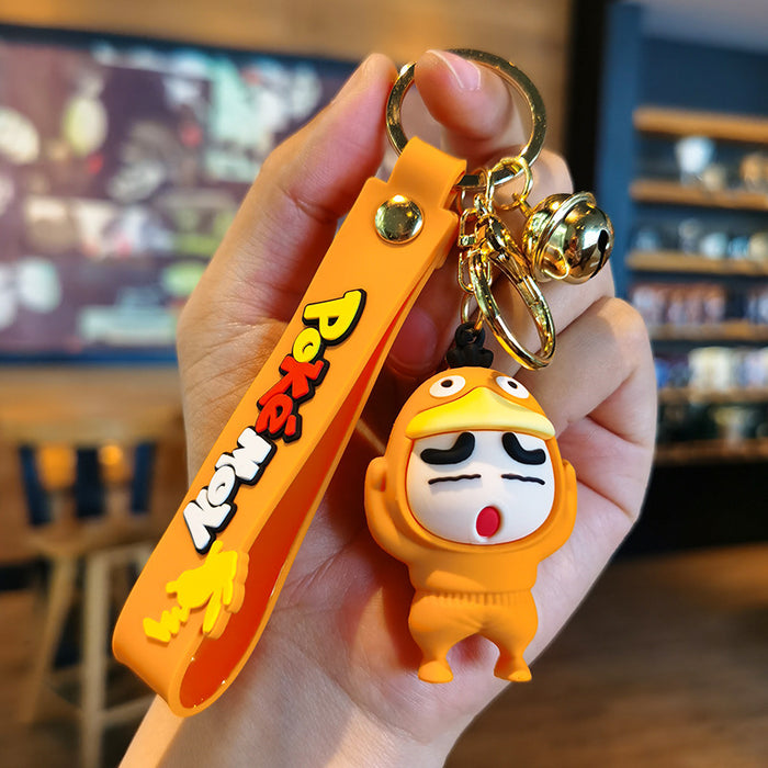 Wholesale PVC Cartoon Doll Keychain JDC-KC-Yid011