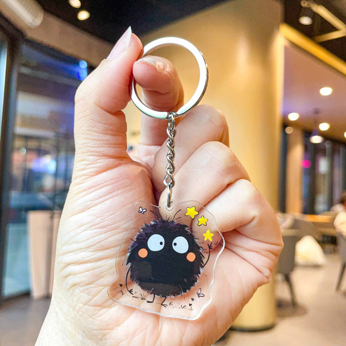 Wholesale Acrylic Cartoon Keychain JDC-KC-LeZi023