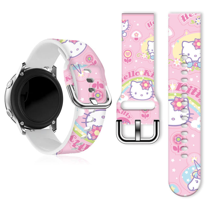 Wholesale Printed TPU Watch Strap Wrist Strap JDC-WD-NuoQi087