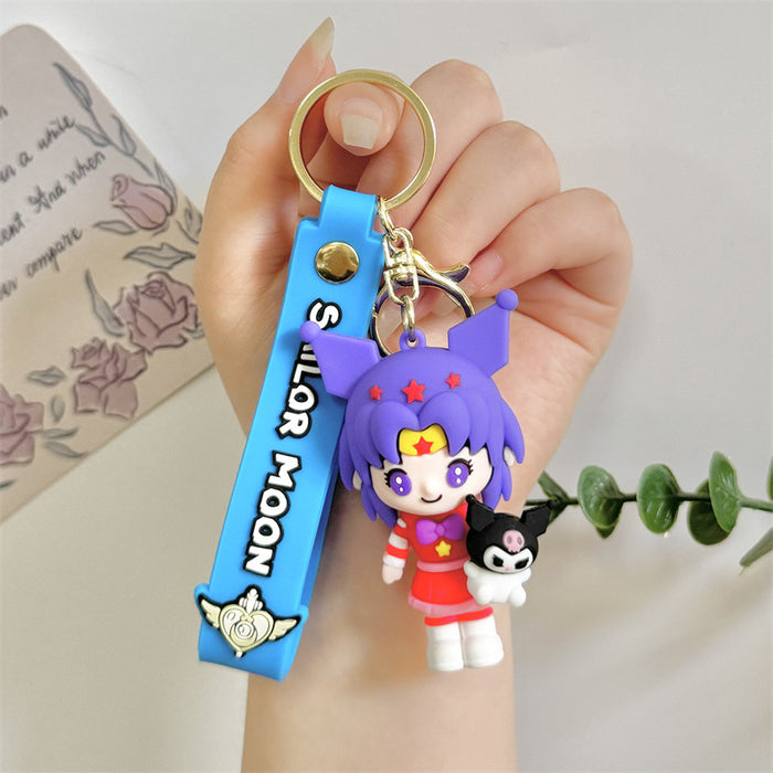 Wholesale Cartoon Silicone Doll Keychain JDC-KC-HaoXi018