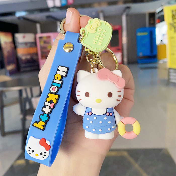 Wholesale PVC Cartoon Doll Keychain JDC-KC-NLu012