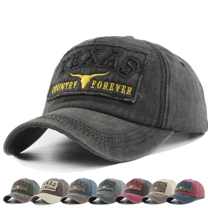Wholesale Washed Vintage Versatile Baseball Cap