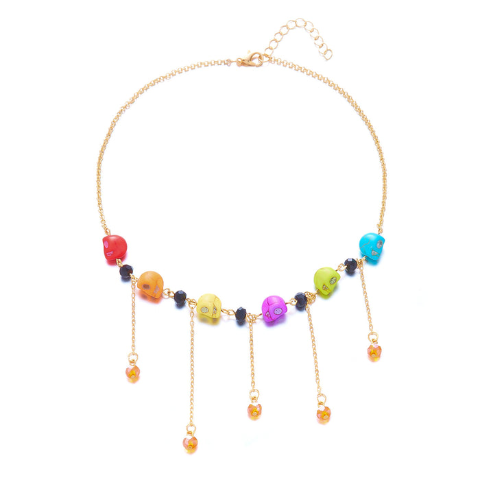 Wholesale  necklace cat pumpkin atmosphere funny cartoon pendant holiday jewelry