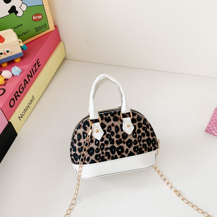 Wholesale Leopard Print Fashion Kids'  Backpack